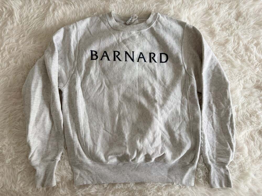Champion Reverse Weave Barnard College Sweatshirt Size Small